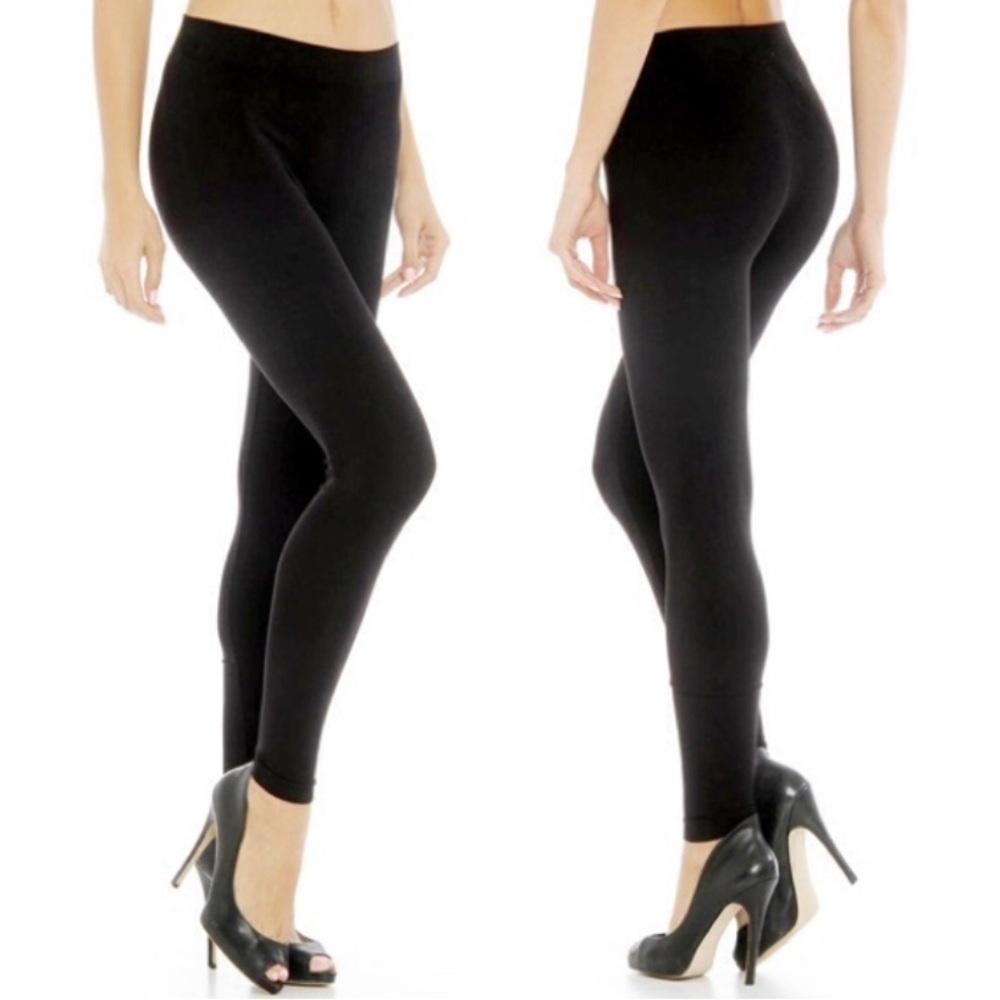 ICON APPAREL Womens Leggings Full Length
Size 1X-2X Black Capsule Wardrobe